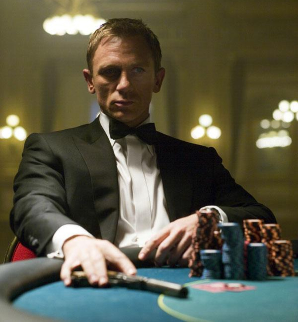 Casino royale poker scene analysis